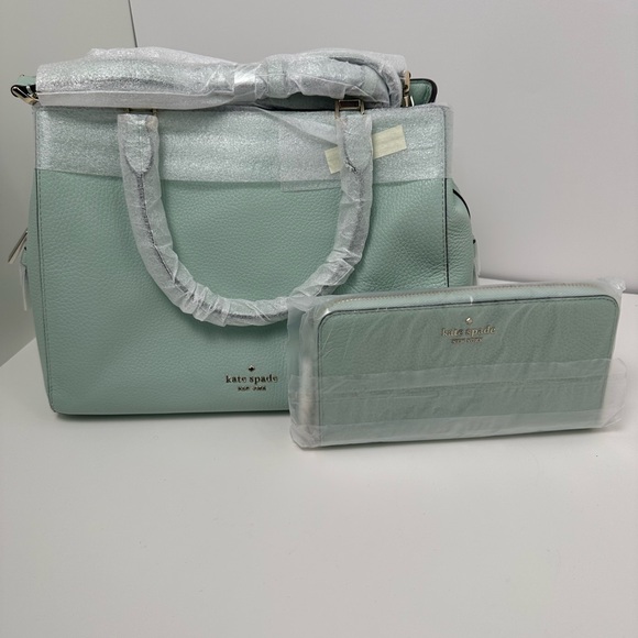 kate spade Handbags - Kate Spade/New York/Leila/Triple Compartment Satchel/Crossbody/MATCHING WALLET!